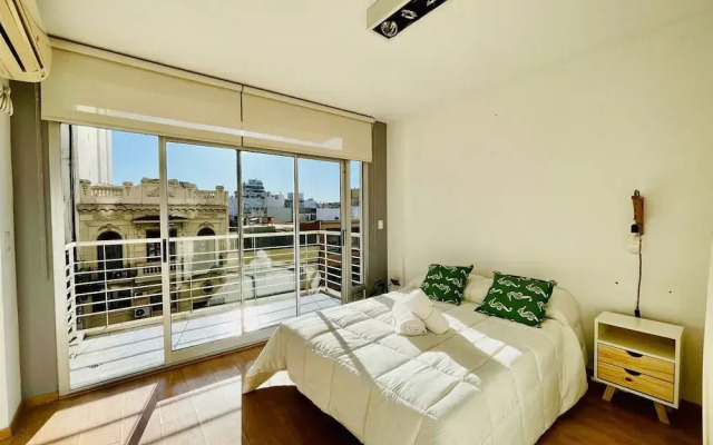 Acogedor Espacio en Palermo con Balcón