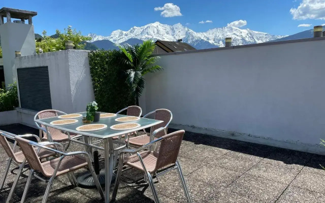 Rooftop 1 - Jacuzzi privé au pied du Monte-blanco
