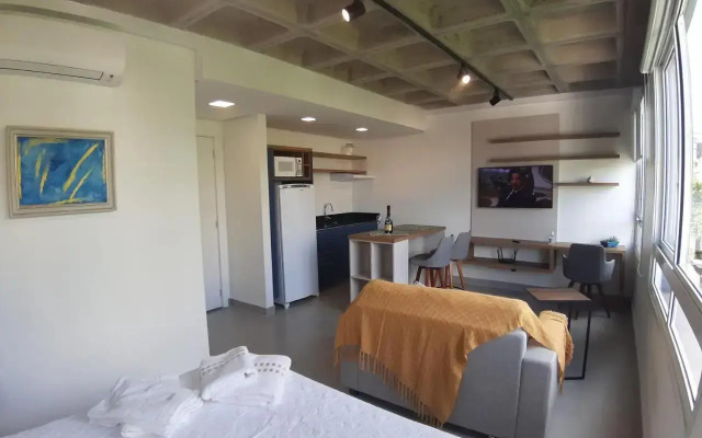 Studio contemporâneo em prédio novíssimo