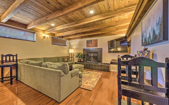 Hot Tub, Game Room & Sauna: Ruidoso Hideaway!