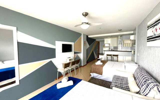 LOFT LUXO VISTA MAR PRAINHA até 5 PESSOAS
