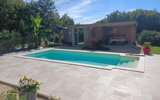 Chambre chalet avec SPA Monpazier