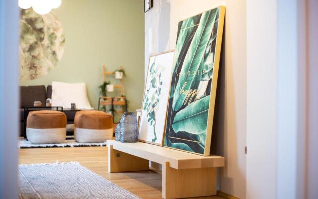 Green & cozy apartment - 15 min to city center