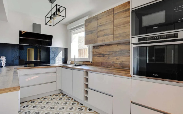 Cosy Apartment & Balcony -1br/4p- Levallois-perret