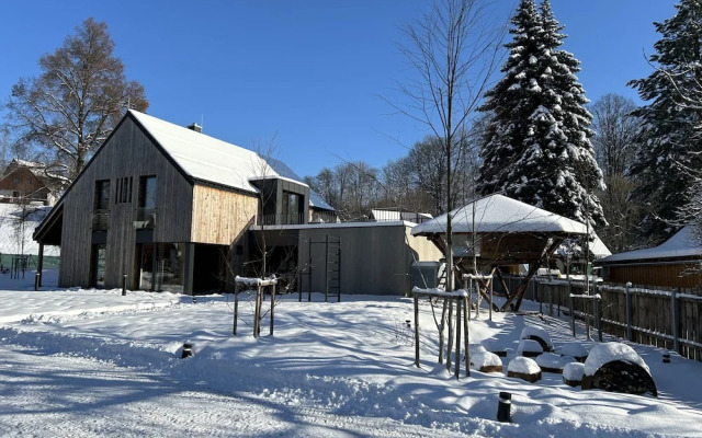 Villa With Fireplace in Cerny Dul