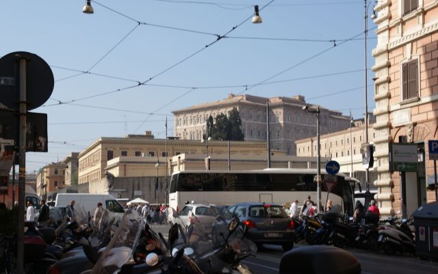 in the heart of Rome, a stone's throw from Vatican