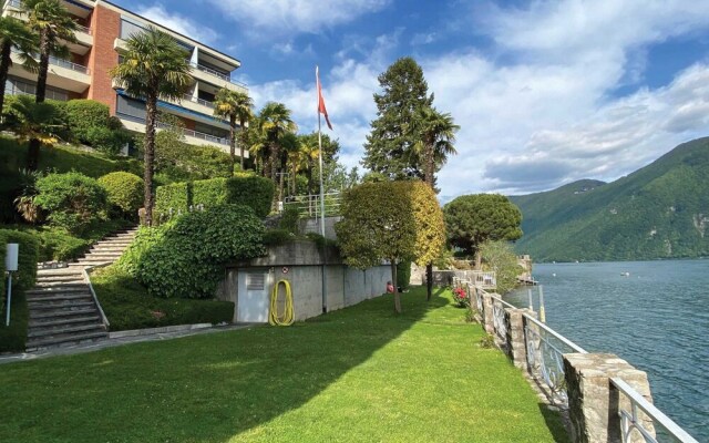 Lugano Blue Marine On Lake Shore