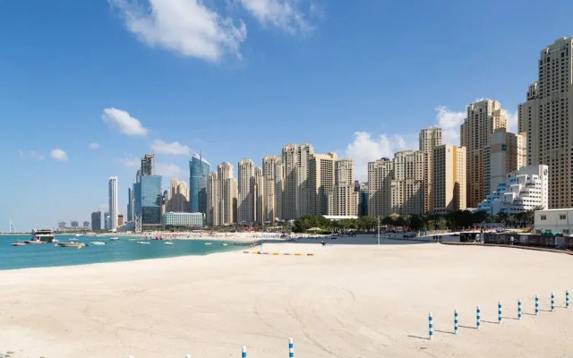 Full Sea View! Bright + Beautiful Studio in Jbr!