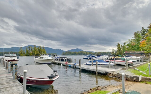 Lake George Waterfront Cabin w/ On-site Marina!