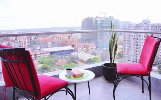 spacious 3 bedroom in kilimani gym&pool