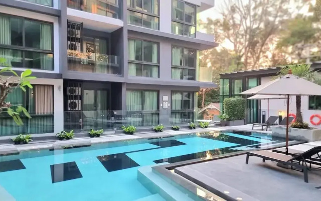 Bo403-great Seaview 1br With 2 Beds-big Balcony