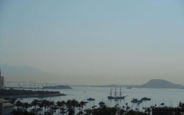 Vista incrível no bairro da Urca