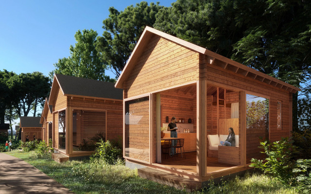 Ribes Apartamento con Jardín