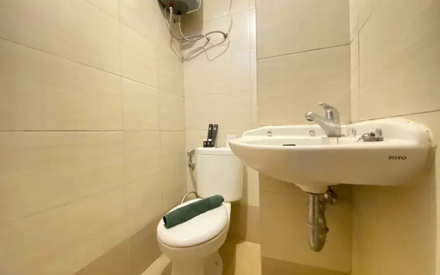 Spacious Chic Studio Room Apartment At Gateway Pasteur