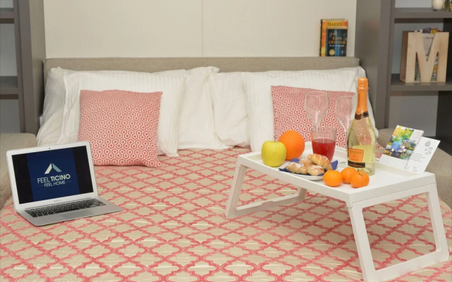 Bright Stunning Central Apartment In Front Of Lugano Lake