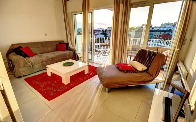 Studio in Cannes, With Wonderful Mountain View, Terrace and Wifi - 500 - Hotel in Cannes - Photo 2