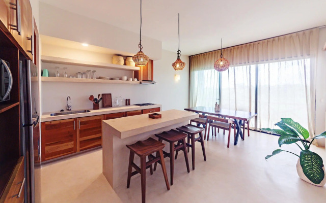 Casa Astral Eco Luxury Holbox Island - Sunset and Ocean View with Rooftop Pool (steps from the beach)