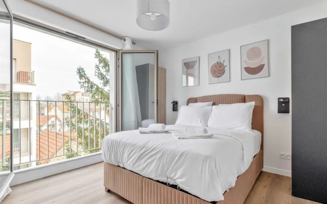 Bright apt With Balcony -6p-proche Disney/paris