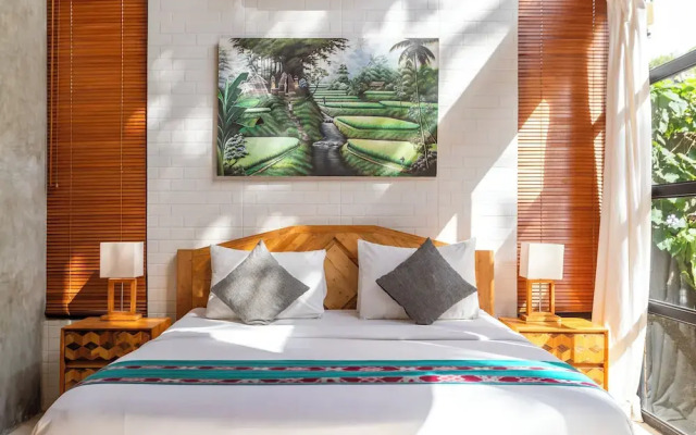 Azure 2BR Modern Private Pool Villa in Pererenan