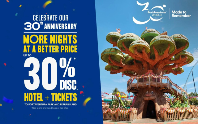 PortAventura Hotel Colorado Creek - Includes unlimited access to PortAventura Park & 1 access to Ferrari Land