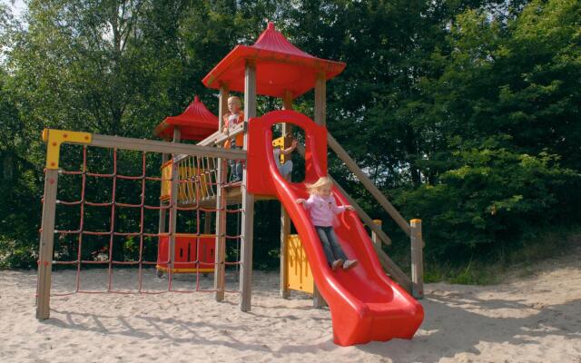 Restyled House With Fireplace, Surrounded by Green