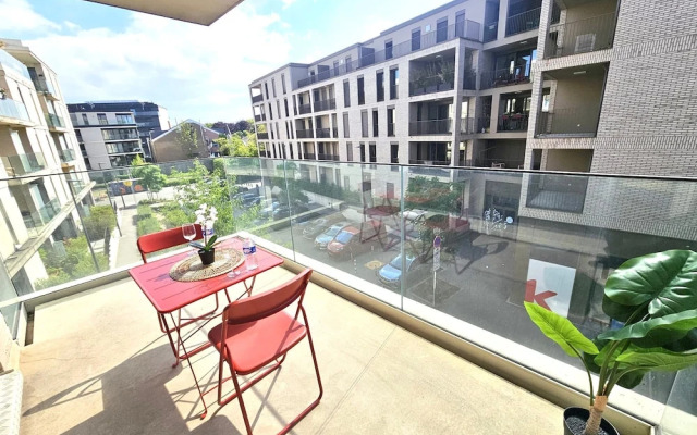 Cozy studio with sunny terrace