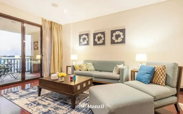 Manzil - 1BR in Palm with Sea View