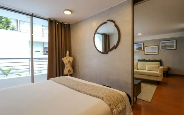 w Art Deco 1BR With Pool View in Barranco