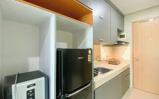 Warm And Cozy Living Studio Apartment At B Residence