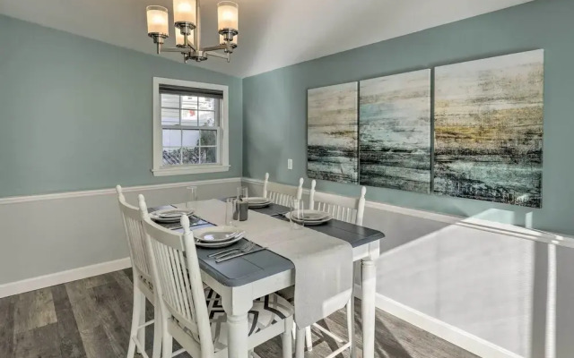 Pet-friendly Revere Getaway, Steps From the T!