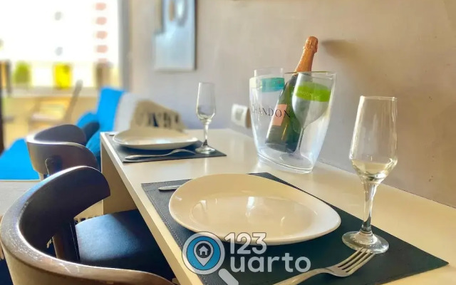 Gold Flat Cabo Branco by 123Quarto Hospedagem