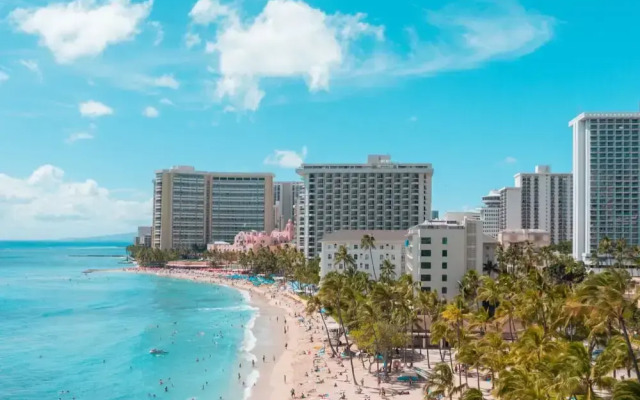 Aqua Palms Condo with City View