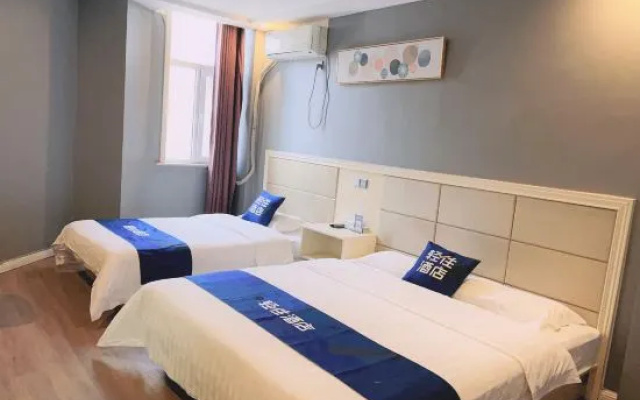 Qingzhu Aimei Boutique Hotel (Liantong Road Darunfa) – Guest Rooms – Zibo