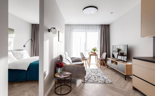 #stayhere Modern & Compact 1BDR Uptown Vilnius