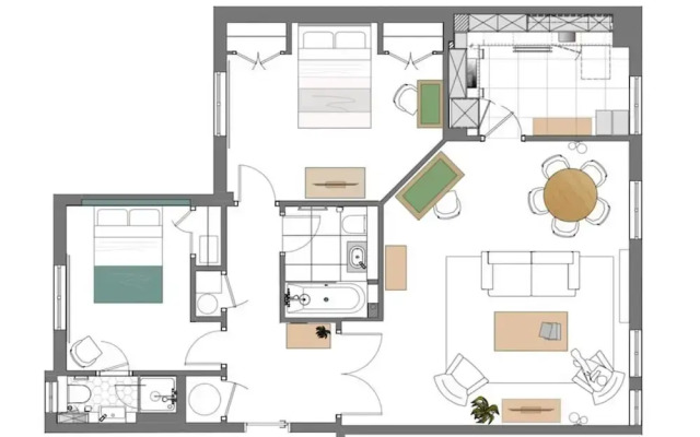 Beautiful 2 bed apt in Mayfair, Close to Tube