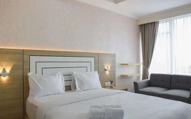 Fully Furnished with Cozy Design Studio at Menteng Park Apartment