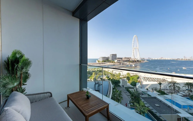 Stylish Address JBR 3BR w Ain Dubai View