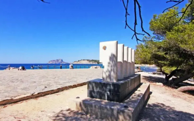 Apartment near the beach, garden in Moraira