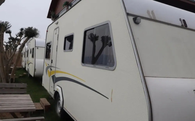 Cozy Caravan Surrounded by Nature in Iznik Bursa