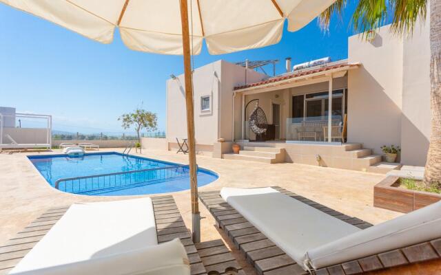 Villa Thetis Large Private Pool Walk to Beach Sea Views A C Wifi Car Not Required Eco-friendl - 2302