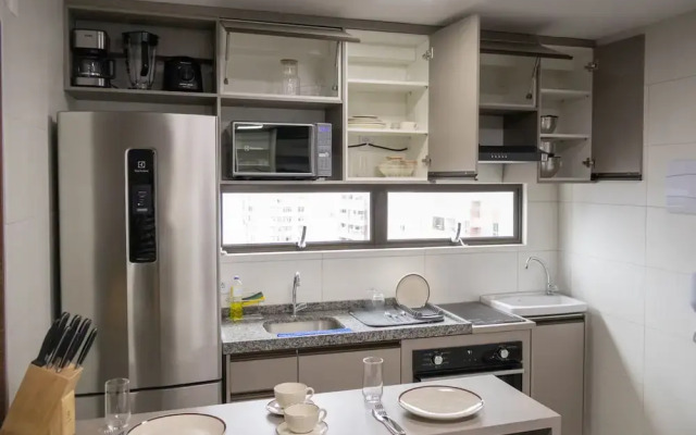 Studio com Lazer Completo e boa Localiza o