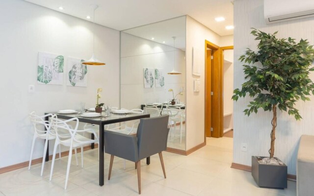 Apto de 2 Quartos Acomoda 6 Pessoas
