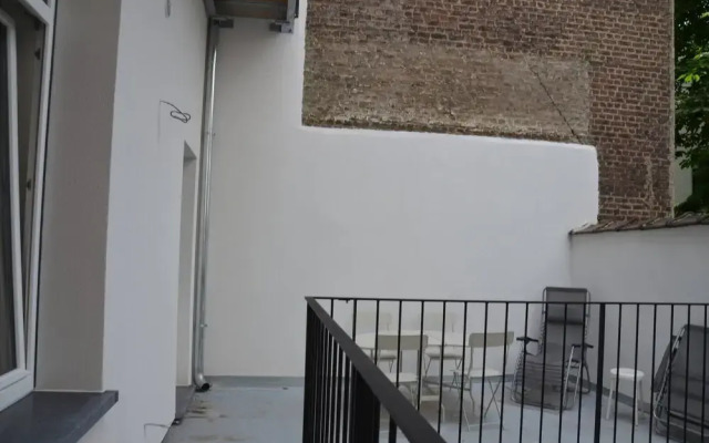 Duplex In Art Nouveau House in St Gilles City Center