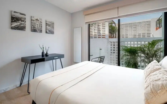 Amazing 2BR Apt in Roma Norte - Yoga Room