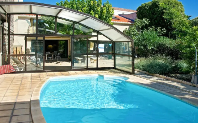 Apartment With one Bedroom in Marseillan, With Pool Access, Furnished
