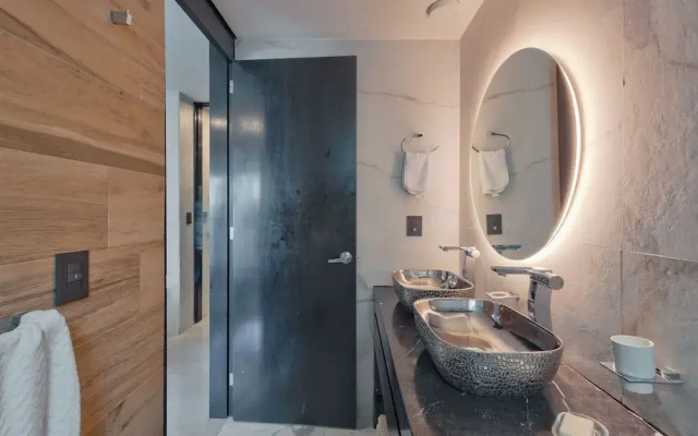 Homey 2BD w Gym Cibeles La Roma