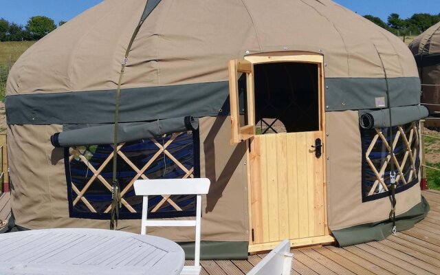 Orchard View Yurt Just Outside Looe