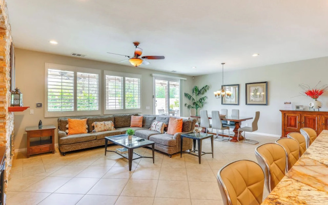 Gazebo + Putting Green: Serene Indio Getaway