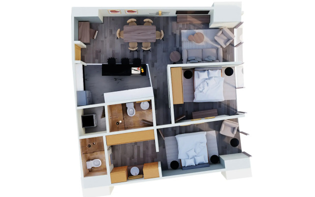 Reforma 77 - 2 BR Apartments