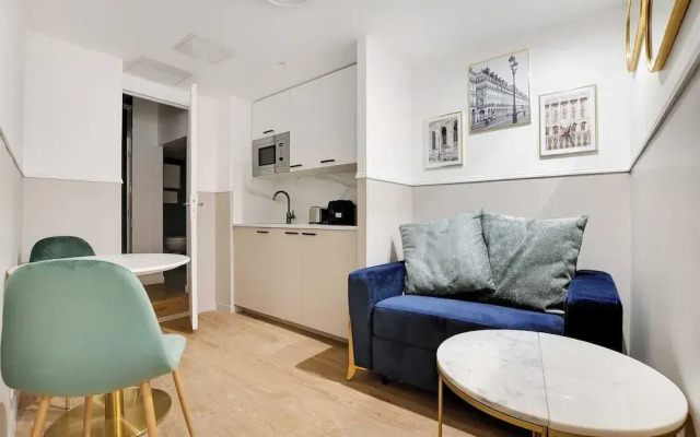 Modern Flat - 1BD for 3P With AC - Near Montmartre